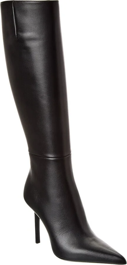Michael Kors Collection Angelina Leather Knee-High Boot