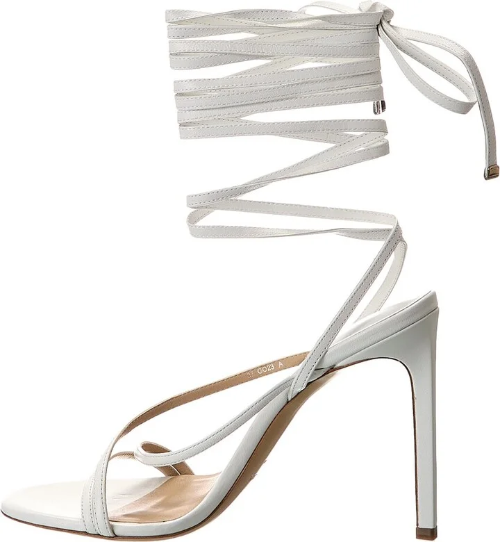 Michael Kors Collection Dahlia Runway Leather Sandal - Image 2