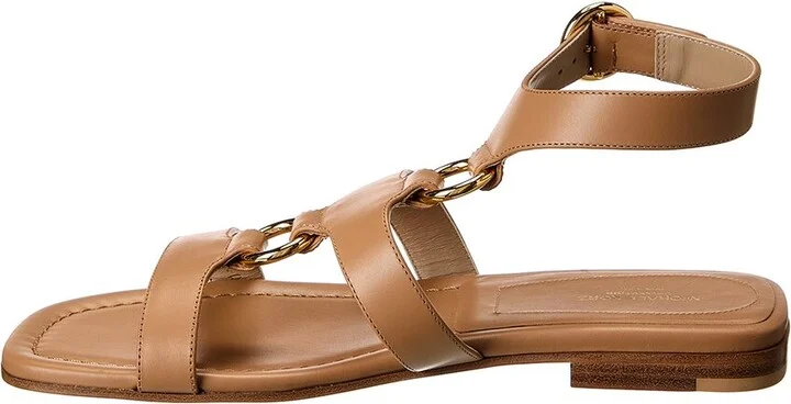 Michael Kors Collection Dusty Leather Sandal - Image 2