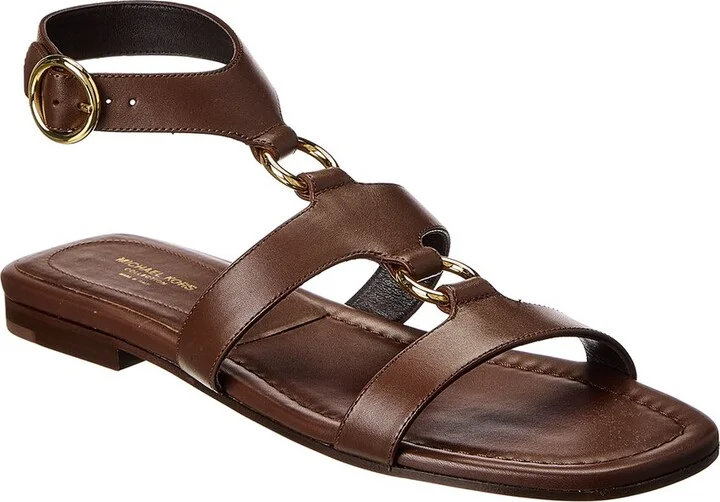 Michael Kors Collection Dusty Leather Sandal