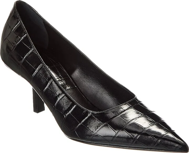 Michael Kors Collection Frankie Runway Leather Pump