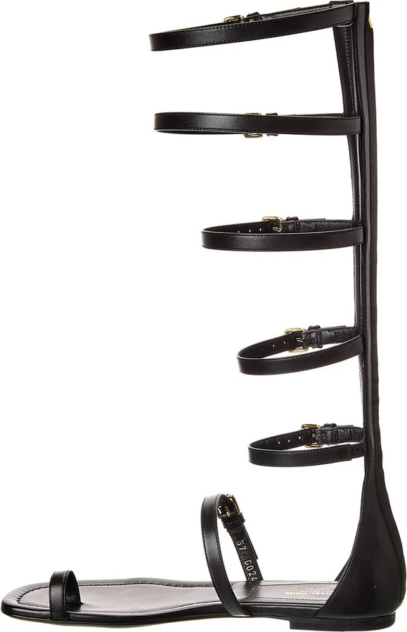 Michael Kors Collection Juliette Leather Gladiator Sandal - Image 2
