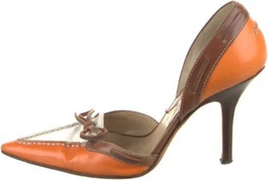 Brown, Orange, White