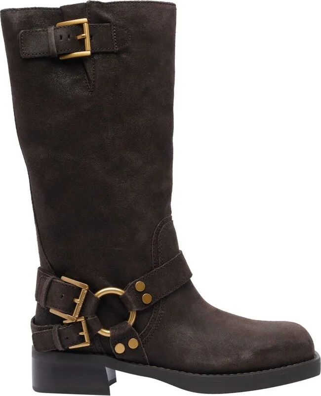 Michael Kors Crosby Moto Boots