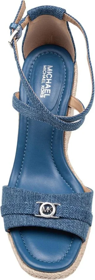 Michael Kors Denim Wedge Sandal - Image 2