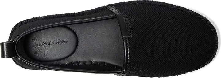 Michael Kors Elias Espadrille Men's Shoes Black : 9 M, Canvas/Cotton/Leather - Image 2