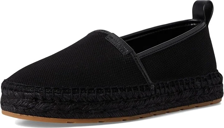 Michael Kors Elias Espadrille Men's Shoes Black : 9 M, Canvas/Cotton/Leather - Image 5