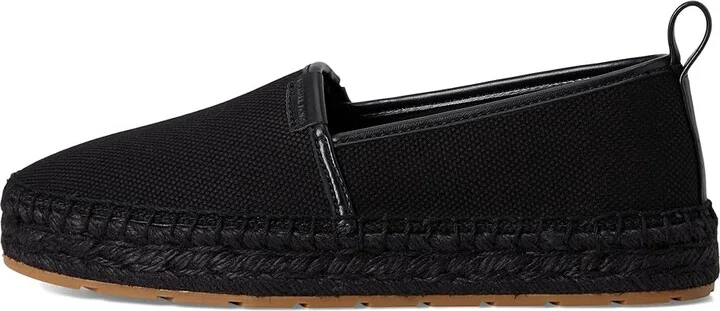 Michael Kors Elias Espadrille Men's Shoes Black : 9 M, Canvas/Cotton/Leather - Image 6