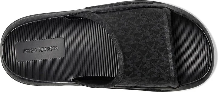 Michael Kors Griffin Slide Men's Slide Shoes Black : 12 M, Rubber - Image 2