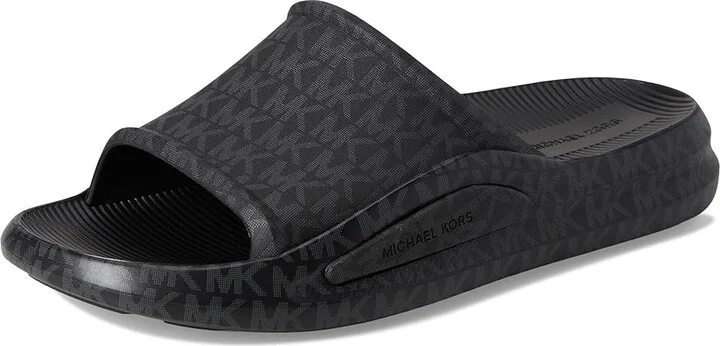 Michael Kors Griffin Slide Men's Slide Shoes Black : 12 M, Rubber - Image 5