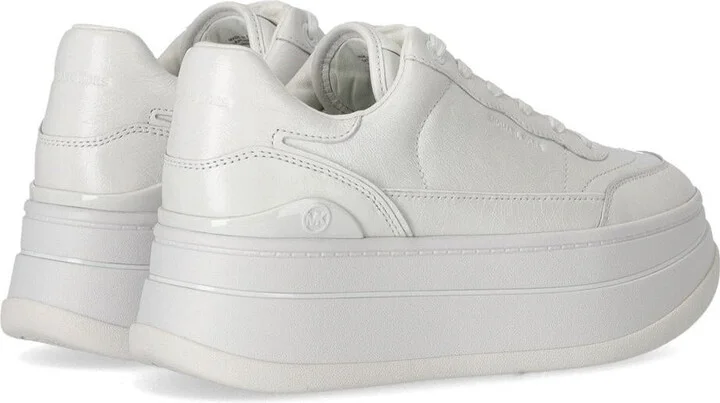 Michael Kors Hayes White Sneaker - Image 4