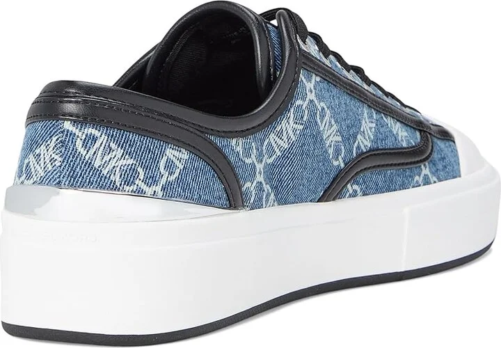 Michael Kors Jude Lace-up Men's Shoes Union Wash Denim : 9 M, Leather/Rubber - Image 4