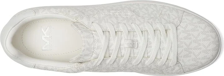 Michael Kors Keating Lace Up Men's Lace-up Boots Bright White : 12 M, Leather/Rubber/Textile - Image 2