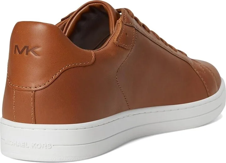 Michael Kors Keating Lace Up Men's Lace-up Boots Luggage : 9.5 M, Leather/Rubber/Textile - Image 4