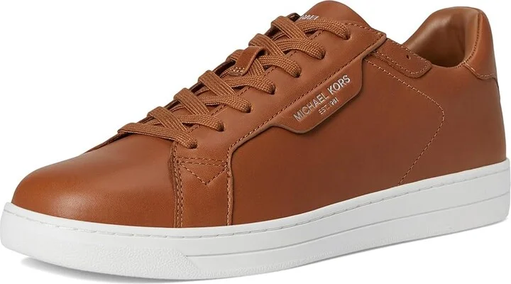 Michael Kors Keating Lace Up Men's Lace-up Boots Luggage : 9.5 M, Leather/Rubber/Textile - Image 5