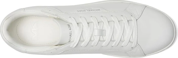Michael Kors Keating Lace Up Men's Lace-up Boots Optic White : 11 M, Leather/Rubber/Textile - Image 2