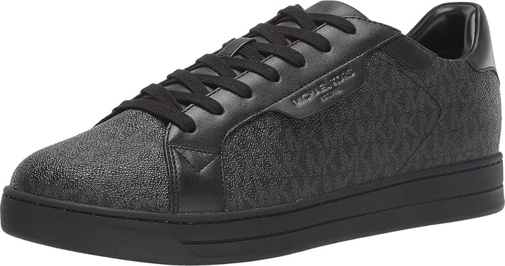 Michael Kors Keating Lace Up Men's Shoes Black 1 : 10 M, Leather - Image 2