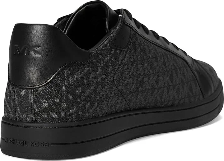 Michael Kors Keating Lace Up Men's Shoes Black 1 : 10 M, Leather - Image 5