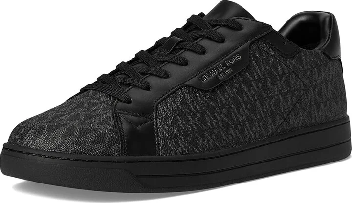 Michael Kors Keating Lace Up Men's Shoes Black 1 : 10 M, Leather - Image 6