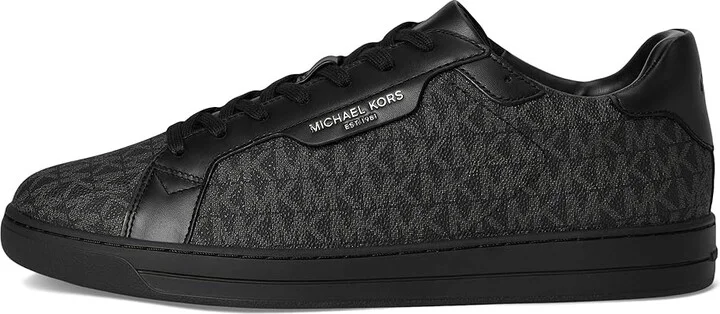Michael Kors Keating Lace Up Men's Shoes Black 1 : 10 M, Leather - Image 7
