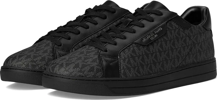 Michael Kors Keating Lace Up Men's Shoes Black 1 : 10 M, Leather