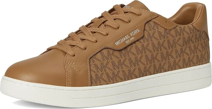 Michael Kors Keating Lace Up Men's Shoes Husk : 7.5 M, Leather - Image 5