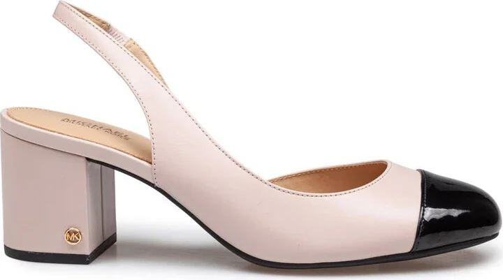 Michael Kors Leather Sling Back