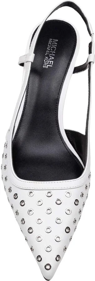 Michael Kors Leather Slingback Pumps - Image 2
