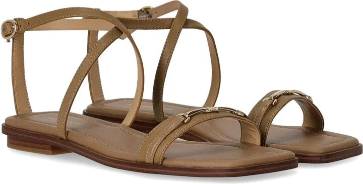 Michael Kors Lena Beige Flat Sandal - Image 2