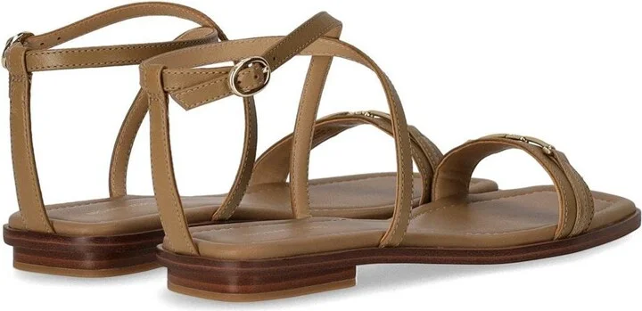 Michael Kors Lena Beige Flat Sandal - Image 4