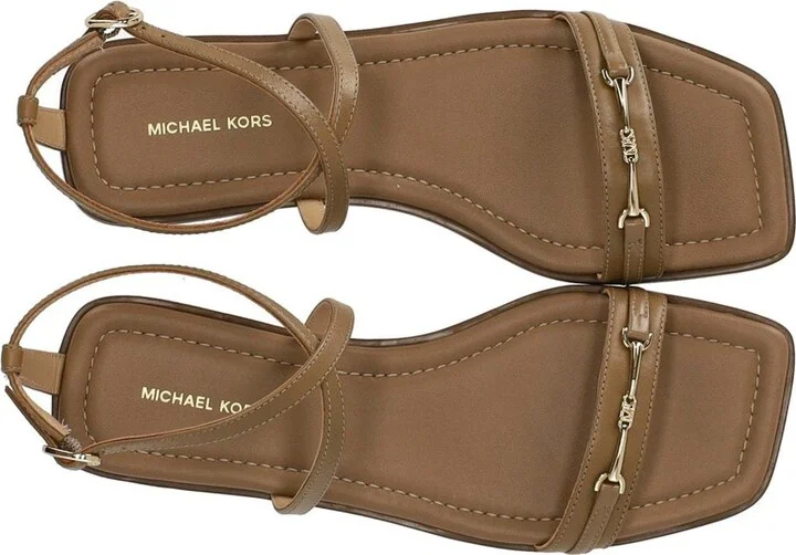 Michael Kors Lena Beige Flat Sandal - Image 5