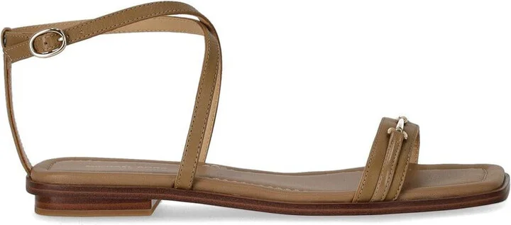 Michael Kors Lena Beige Flat Sandal