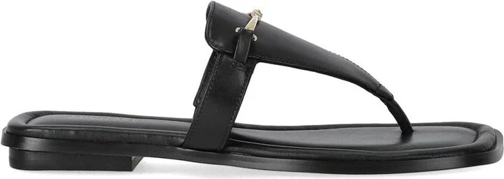 Michael Kors Lena Black Thong Sandal