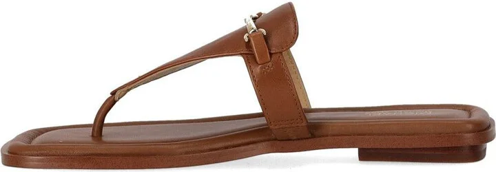 Michael Kors Lena Brown Thong Sandal - Image 3