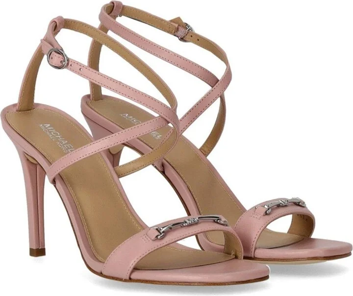 Michael Kors Lena Pink Heeled Sandal - Image 2