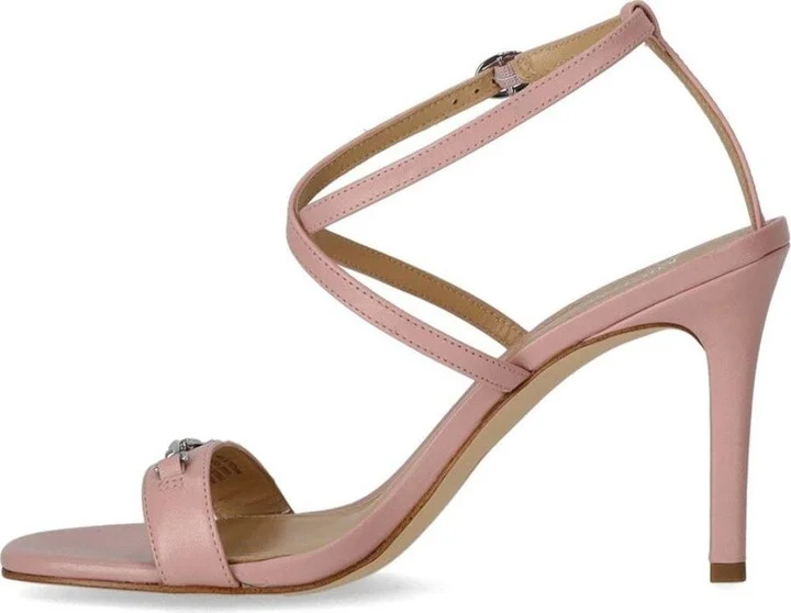 Michael Kors Lena Pink Heeled Sandal - Image 3
