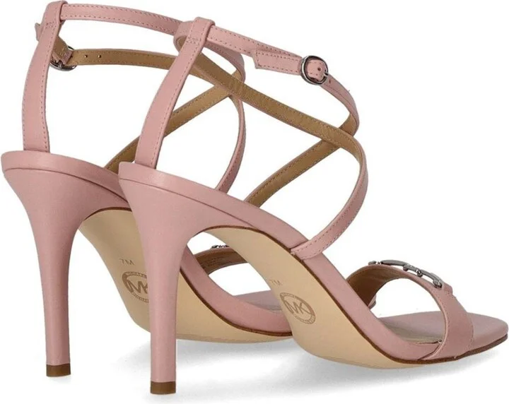 Michael Kors Lena Pink Heeled Sandal - Image 4