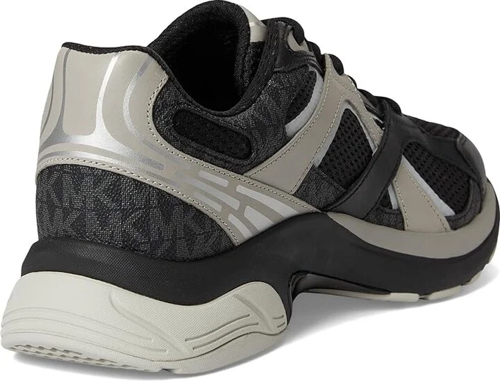 Michael Kors Leo Trainer Men's Shoes Black : 10.5 M, Synthetic - Image 4