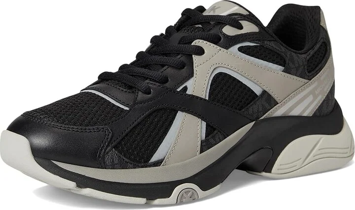 Michael Kors Leo Trainer Men's Shoes Black : 10.5 M, Synthetic - Image 5
