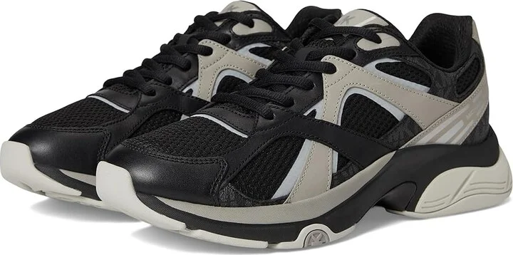Michael Kors Leo Trainer Men's Shoes Black : 10.5 M, Synthetic