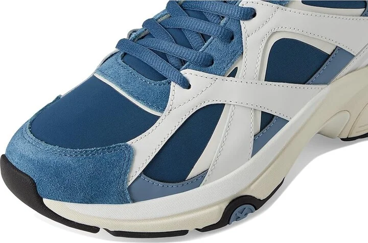 Michael Kors Leo Trainer Men's Shoes Dark Chambray : 10 M, Synthetic - Image 7