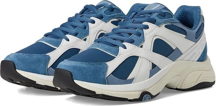 Michael Kors Leo Trainer Men's Shoes Dark Chambray : 10 M, Synthetic