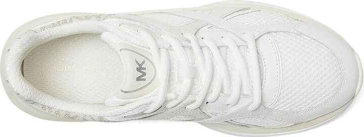 Michael Kors Leo Trainer Men's Shoes Vanilla : 10 M, Synthetic - Image 2