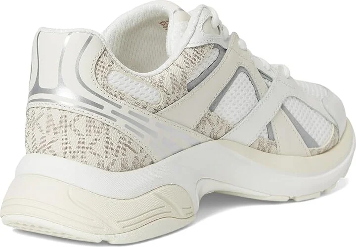 Michael Kors Leo Trainer Men's Shoes Vanilla : 10 M, Synthetic - Image 4