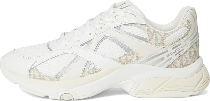 Michael Kors Leo Trainer Men's Shoes Vanilla : 10 M, Synthetic - Image 6