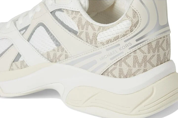 Michael Kors Leo Trainer Men's Shoes Vanilla : 10 M, Synthetic - Image 7
