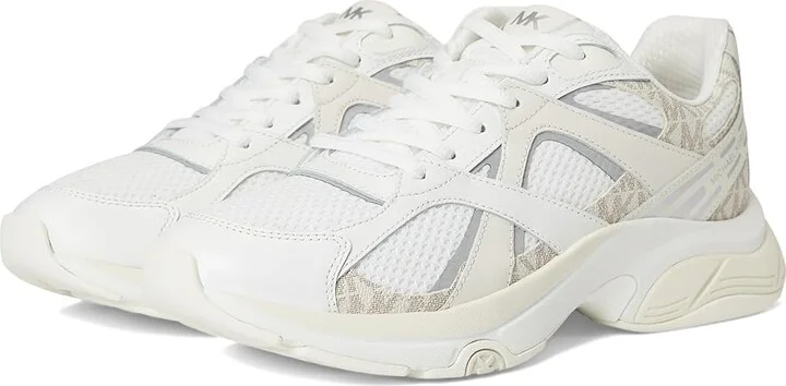 Michael Kors Leo Trainer Men's Shoes Vanilla : 10 M, Synthetic