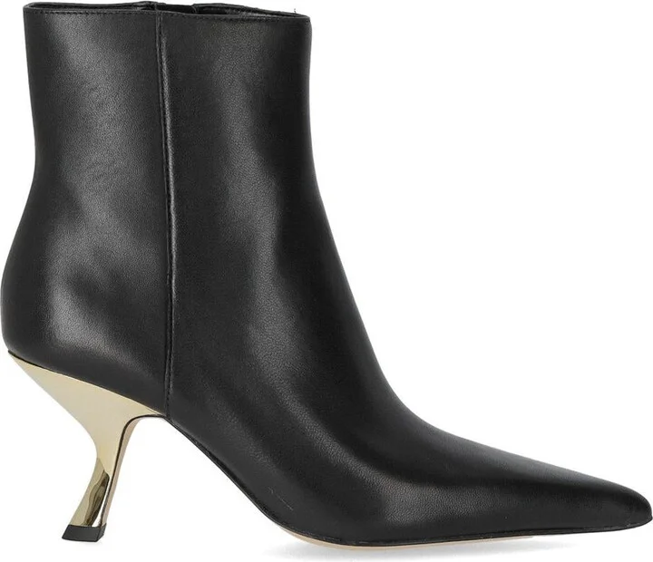 Michael Kors Luna Black Heeled Ankle Boot