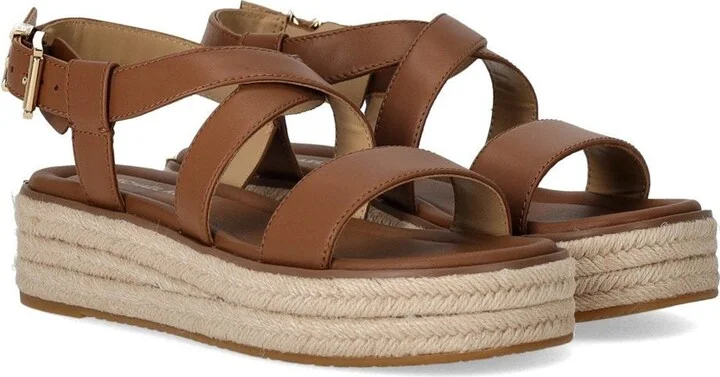 Michael Kors Lynn Brown Platform Sandal - Image 2