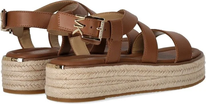 Michael Kors Lynn Brown Platform Sandal - Image 4